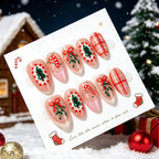 Press-On Nails Holiday Designs Multiple Sizes