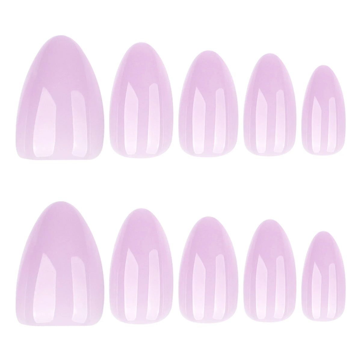 Press-On Nails Lightweight & Durable Easy Application