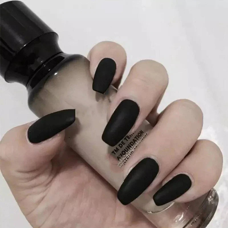 Press-On Nails Matte Finish Reusable Comfortable Fit