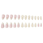 Press-On Nails Polka Dot Design Set Of 24