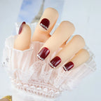 Press-On Nails Rhinestone-Embellished Multiple Sizes Included