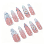 Press-On Nails Starry Design Reusable Easy Application
