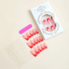 Press-On Nails Stiletto Full Coverage & Reusable