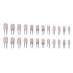 Press-On Nails Stiletto Rhinestone Glue-On