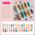 Press-On Nails Trendy Waterproof & Scratch-Resistant