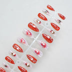 Press-On Nails Vibrant Designs 24 Pack