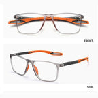 Progressive Reading Glasses Ultralight Titanium Anti-Blue Light