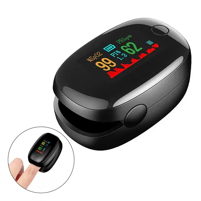Pulse Oximeter Large LED Display Non-Invasive Portable