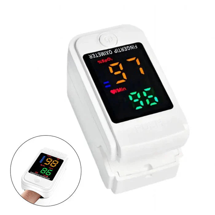 Pulse Oximeter Large LED Display Non-Invasive Portable