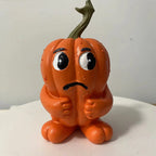 Pumpkin Figure Funny Face Weather-Resistant