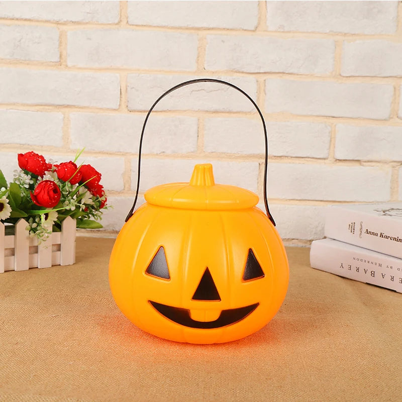 Pumpkin Lantern LED Flameless Battery Operated