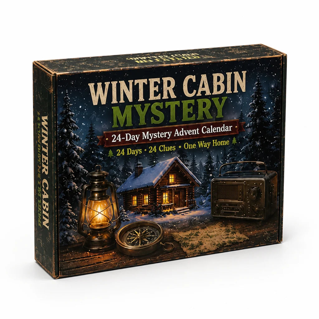 Puzzle Advent Calendar 24 Daily Escape Room Puzzles 6 Themes