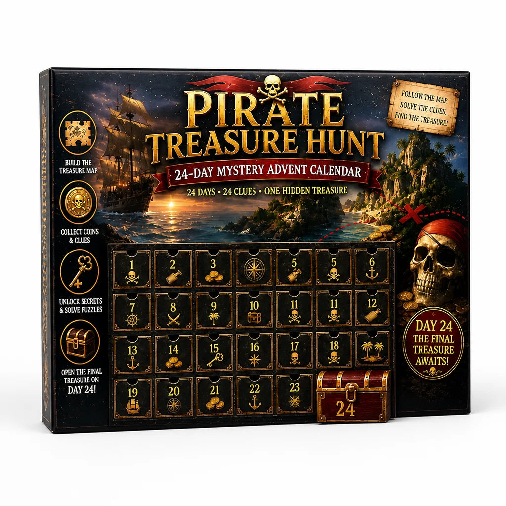 Puzzle Advent Calendar 24 Daily Escape Room Puzzles 6 Themes