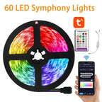 RGB LED Strip Lights 5m App & Remote
