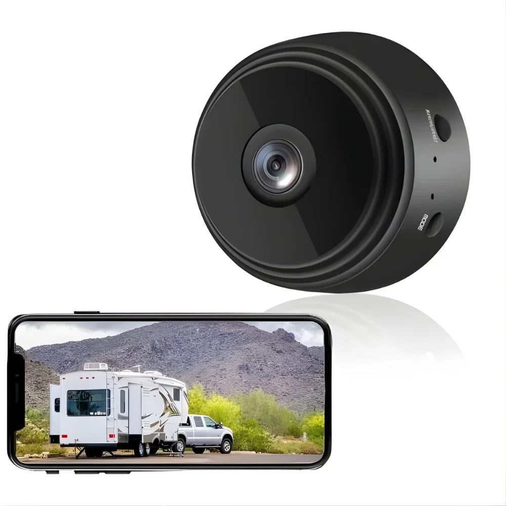 Rearview Camera Wireless 720P 360 Degree Rotating Magnetic Mount