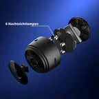 Rearview Camera Wireless 720P 360 Degree Rotating Magnetic Mount