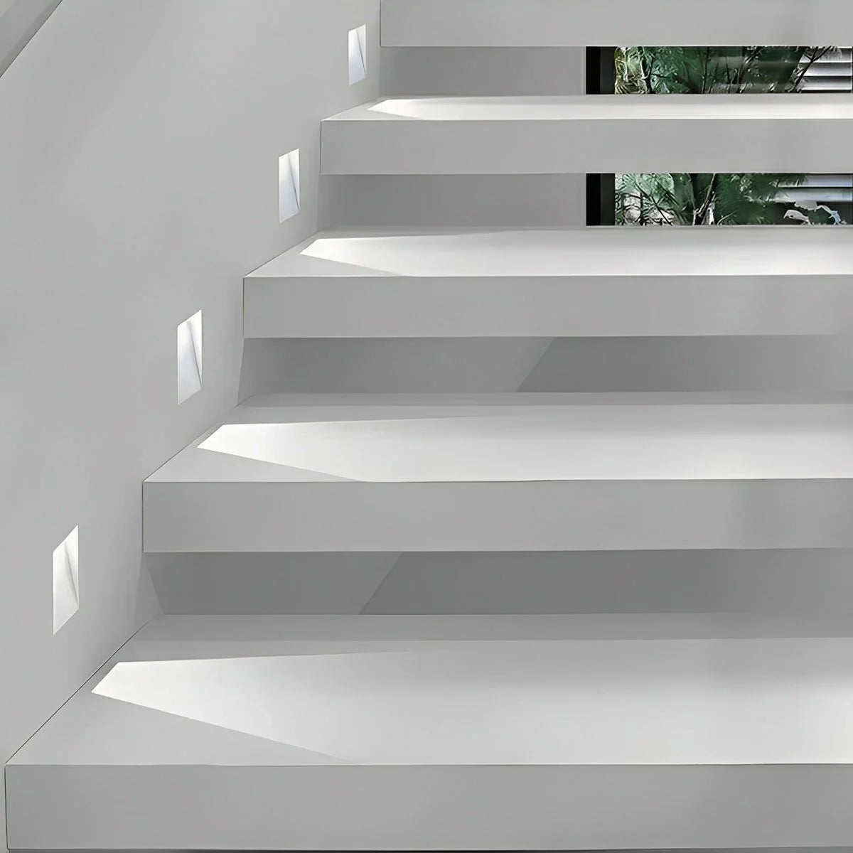 Recessed Stair Light Flush Motion Sensor Warm White