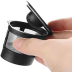 Refillable Coffee Capsules Stainless Steel Micro Hole Three Pack