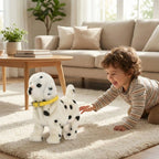 Robot Dog Toy Soft Plush Walking & Barking
