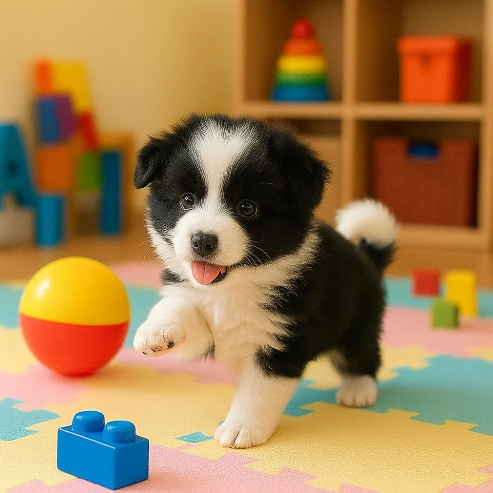 Robot Puppy Interactive Plush Walking & Barking
