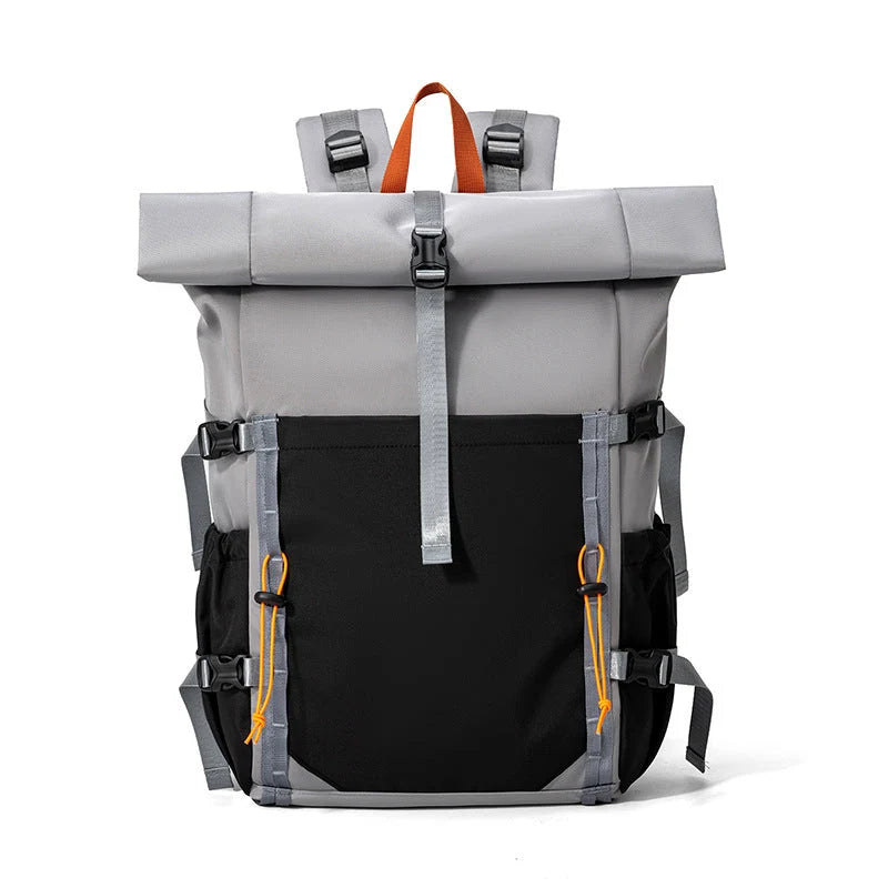 Rolltop Backpack Water-Resistant & Padded Straps