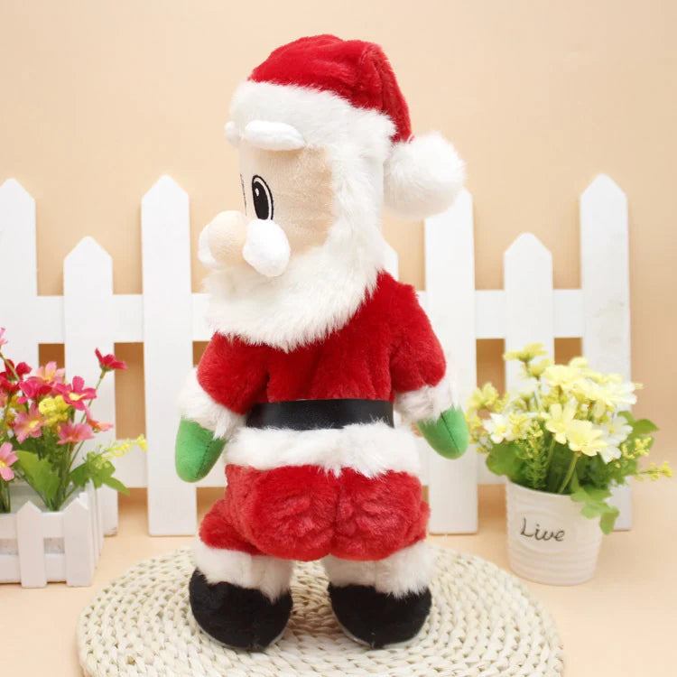 Santa Claus Figure Soft Plush Tabletop & Tree Accent