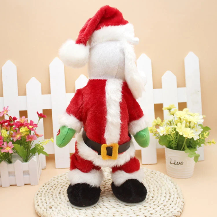 Santa Claus Figure Soft Plush Tabletop & Tree Accent