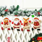 Santa Claus Ornament Plush With Hanging Loop