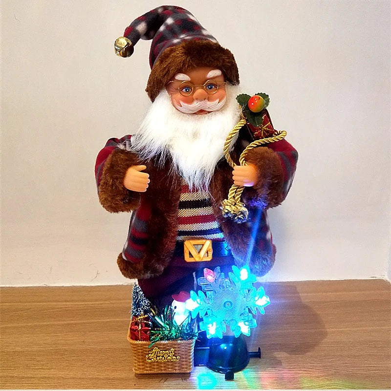 Santa Figure Animated & Musical Posable