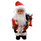 Santa Figurine Dancing Red Tabletop Decor