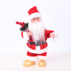 Santa Figurine Detailed Design Durable Tabletop Decor