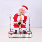 Santa Figurine Detailed Design Durable Tabletop Decor