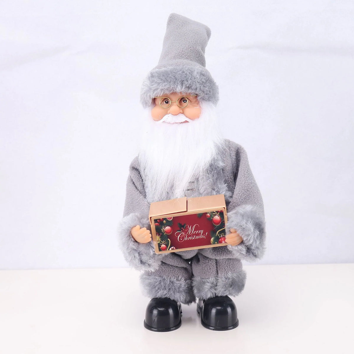 Santa Figurine Detailed Design Durable Tabletop Decor