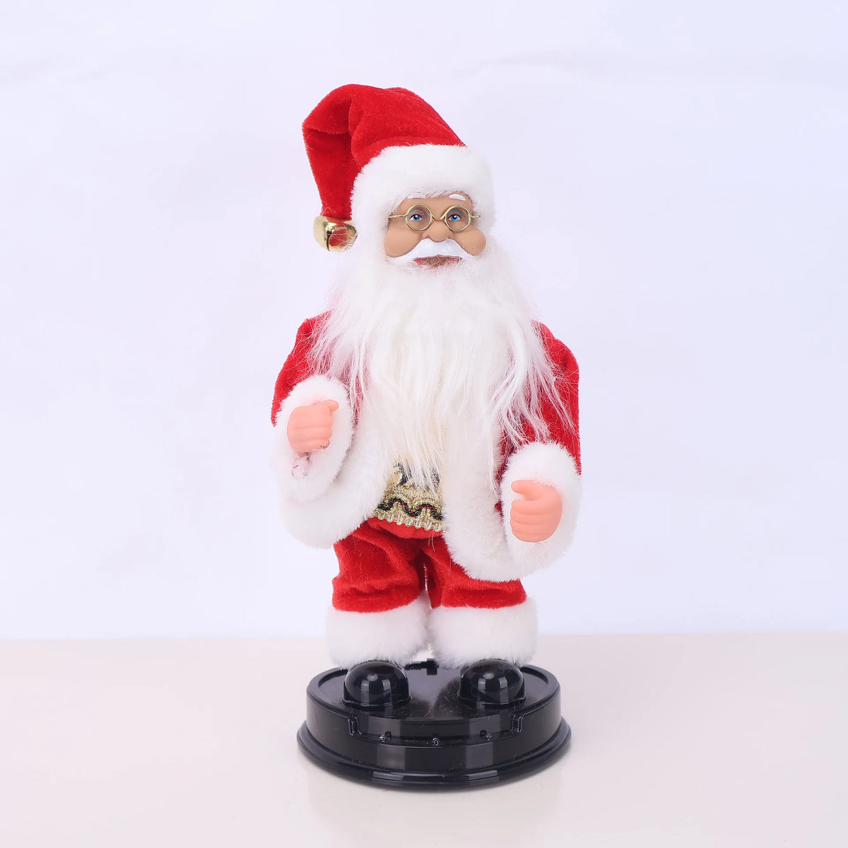 Santa Figurine Detailed Design Durable Tabletop Decor