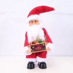 Santa Figurine Detailed Design Durable Tabletop Decor