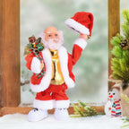 Santa Figurine Detailed Design Durable Tabletop Decor