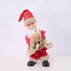 Santa Figurine Detailed Design Durable Tabletop Decor