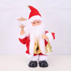 Santa Figurine Detailed Design Durable Tabletop Decor