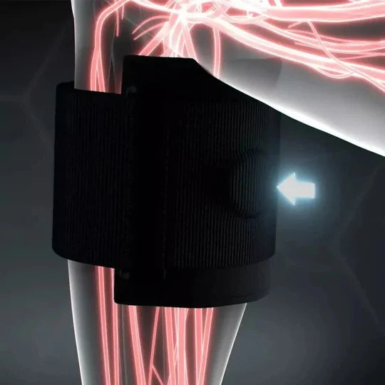 Sciatic Nerve Brace Targeted Compression Adjustable Strap