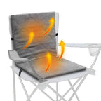 Seat Cushion Ergonomic Backrest USB-Powered Foldable
