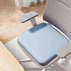 Seat Cushion Shape-Retaining Foam Non-Slip Base Removable Cover