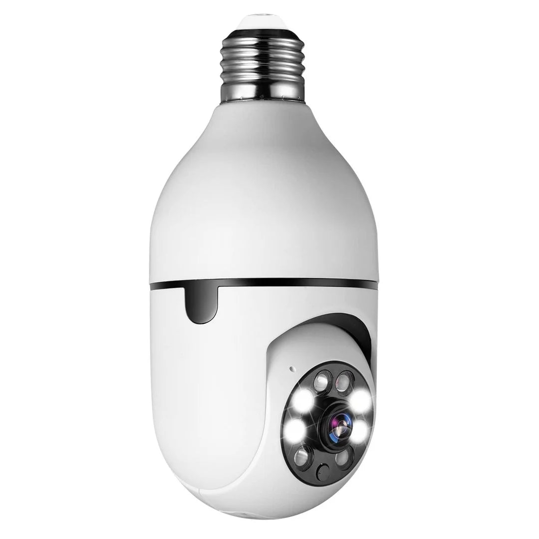 Security Camera Bulb E27 Night Vision & Motion Tracking