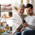 Security Camera Wireless Full HD Night Vision