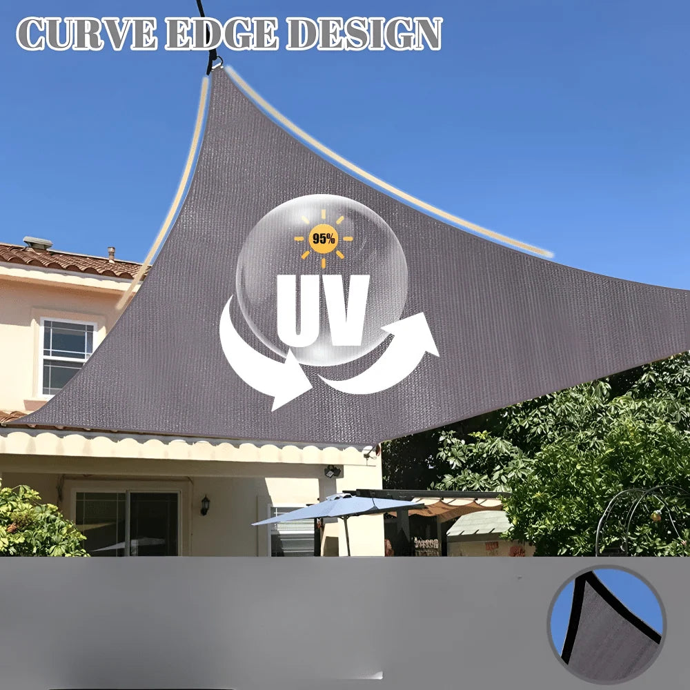 Shade Sail Waterproof UV Protection Polyesteр