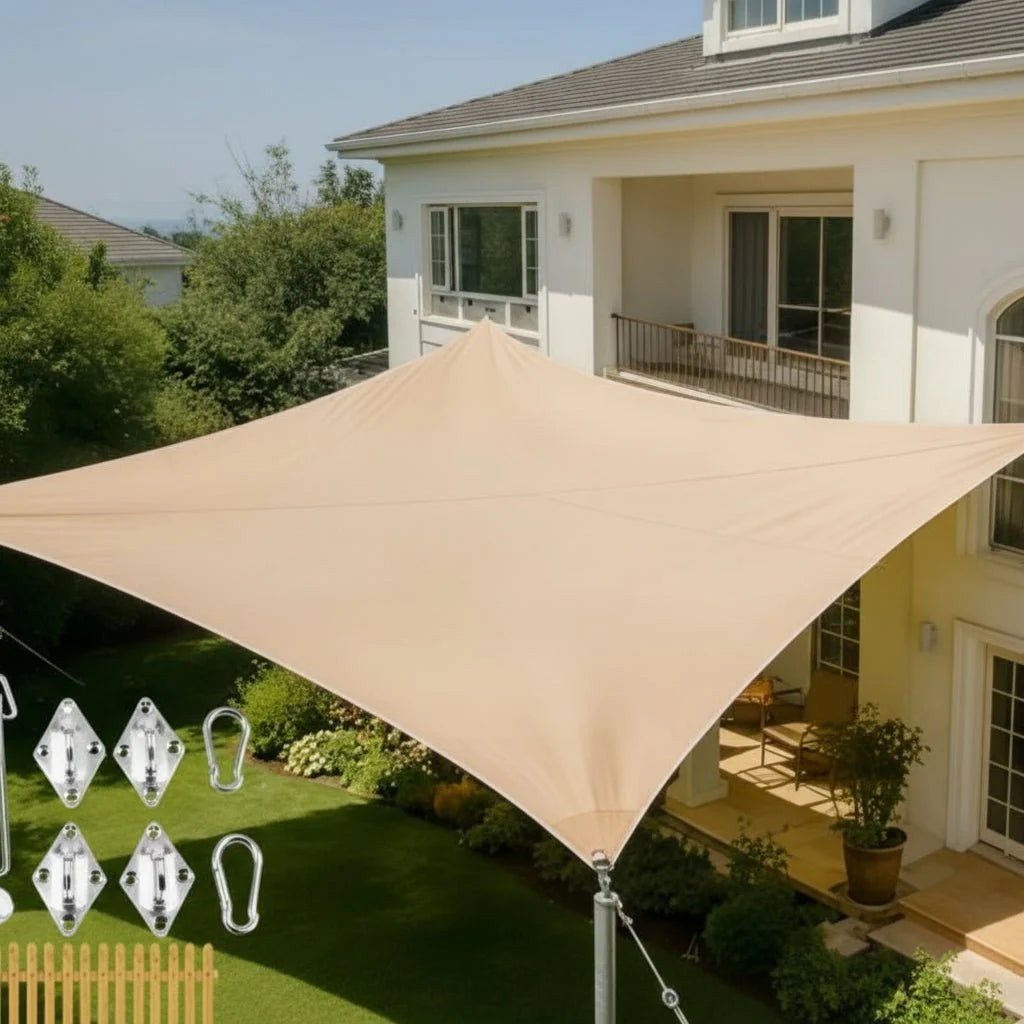 Shade Sail Waterproof UV Protection Polyesteр