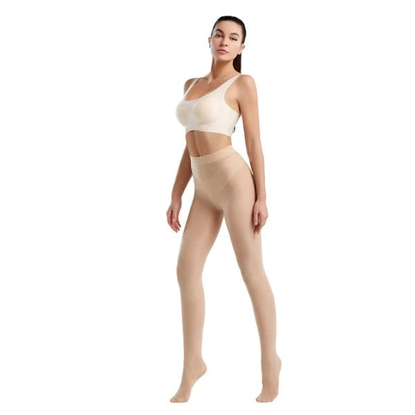 Sheer Tights Tear-Resistant High-Waist Tummy Control