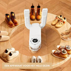 Shoe Dryer 30-Minute Drying Safe Heating & Overheat Protection