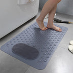 Shower Mat Non-Slip Built-In Scrubber & Suction Cups