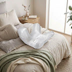 Side Sleeper Pillow Raised Frame Crochet Machine Washable Cover