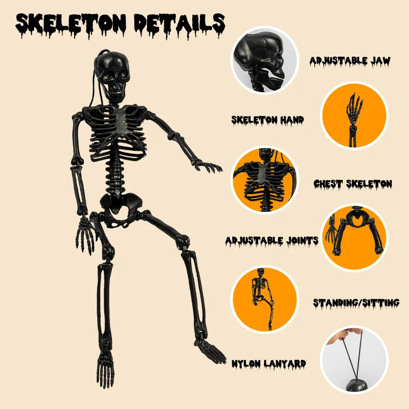 Skeleton Decoration Poseable Joints & Realistic Design